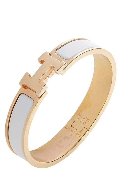 white ang gold hermes bracelet|authentic Hermes bracelets online.